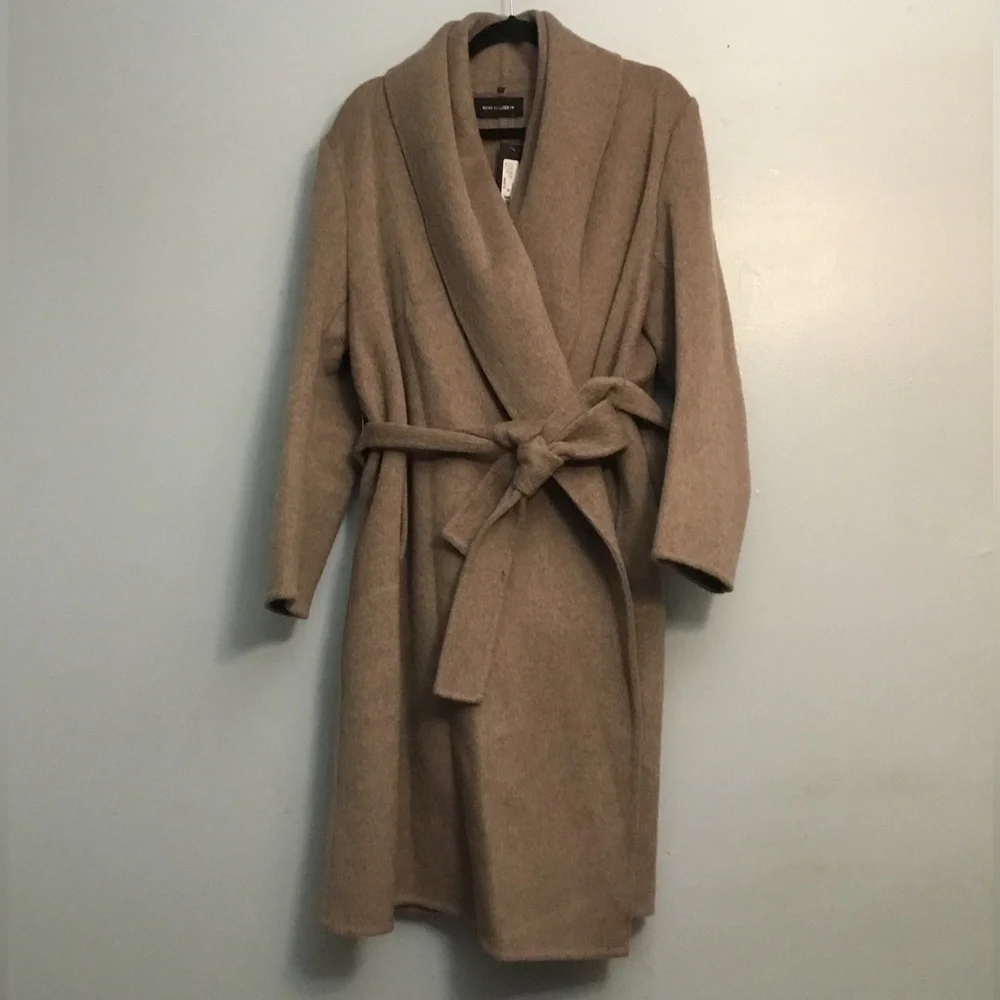 Kobi Halperin Tan Trench Coat - Picture 2 of 16